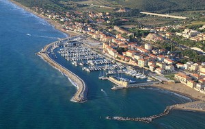 San Vincenzo town,  near the naturist glamping Bnatural naturism& Glamping